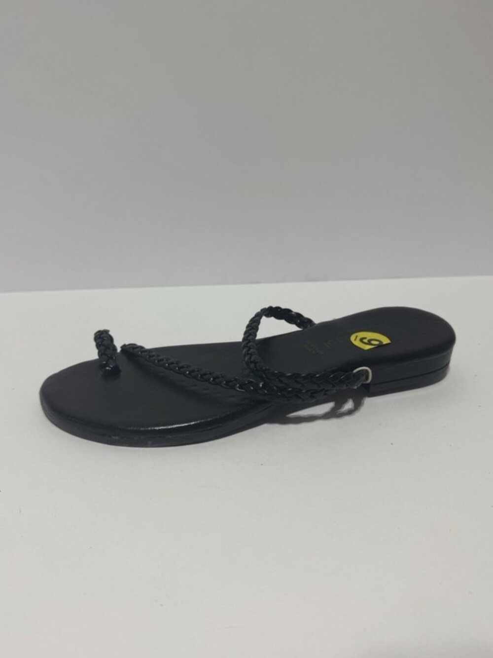 Simona Rossi Womens Sandals Black Size 9 M